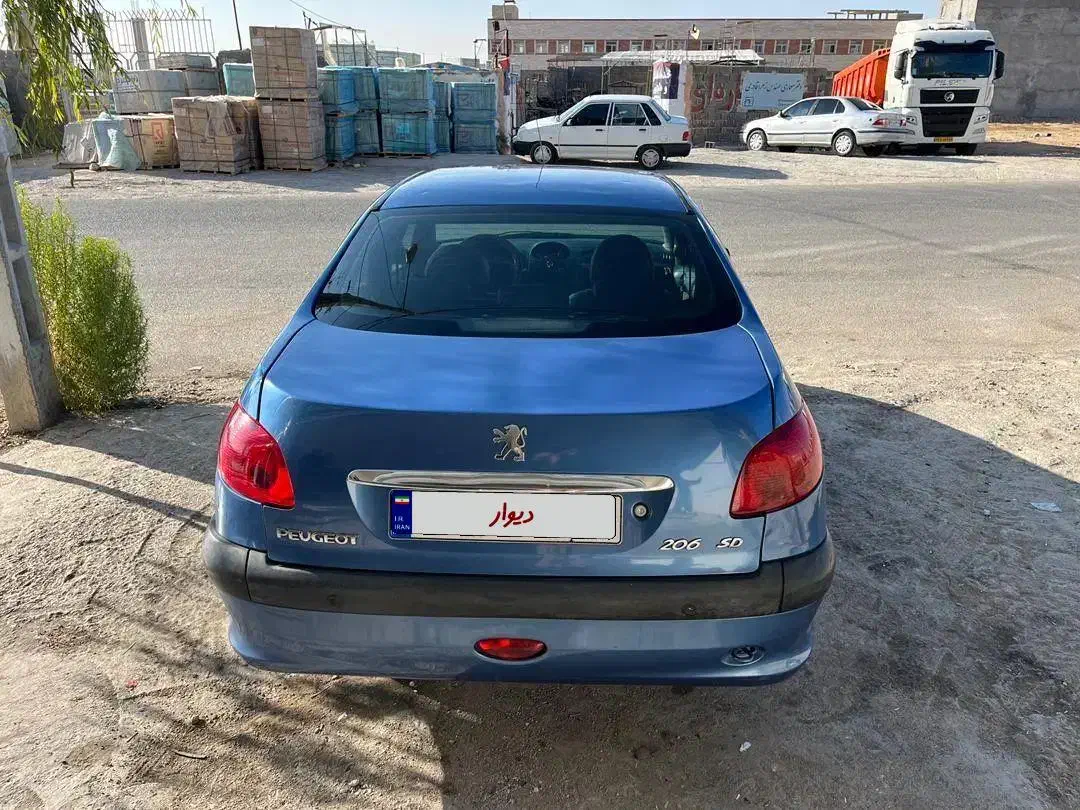 206اس دی v8موتورتیوفایوتمام فول.دریچه سیم|خودرو سواری و وانت|اسفراین, |دیوار