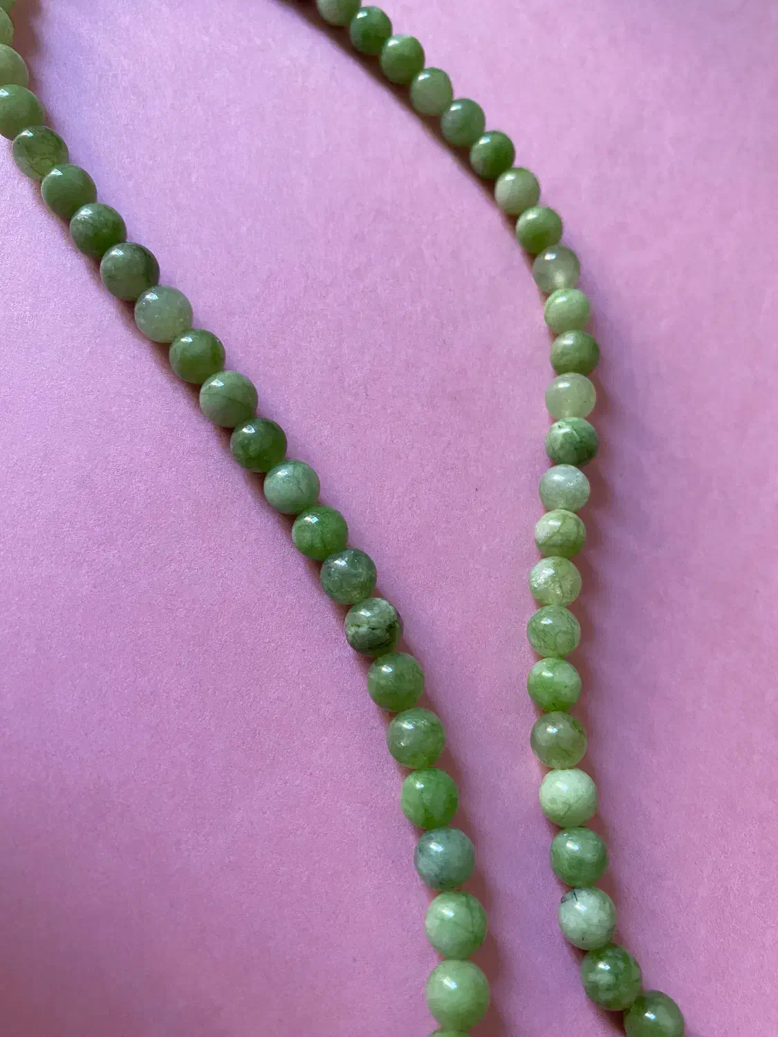 ریسه سنگ جید اصل|جواهرات|تهران, شهرآرا|دیوار