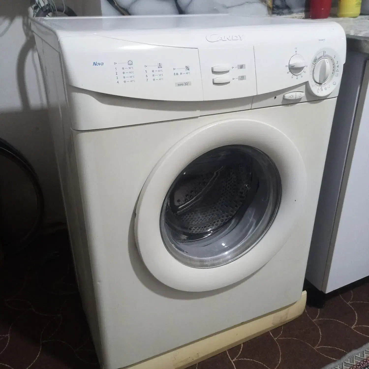 ماشین لباسشویی ۵کیلویی کندی|ماشین لباسشویی و خشک‌کن لباس|مینودشت, |دیوار