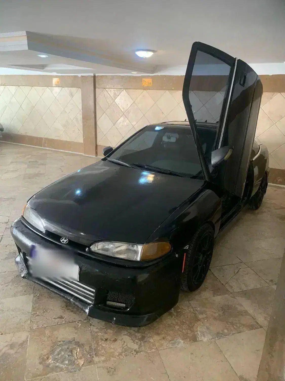 هیوندا کوپه ۱۹۹۳ مشکی تک|خودرو کلاسیک|تهران, هفت حوض|دیوار