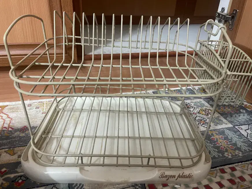 آب چکان فلزی با سینی زیر|آبچکان و نظمدهنده ظروف|اصفهان, آزادان|دیوار