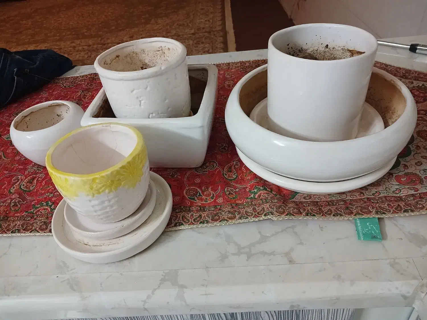 گلدان|گل و گیاه طبیعی|یزد, |دیوار