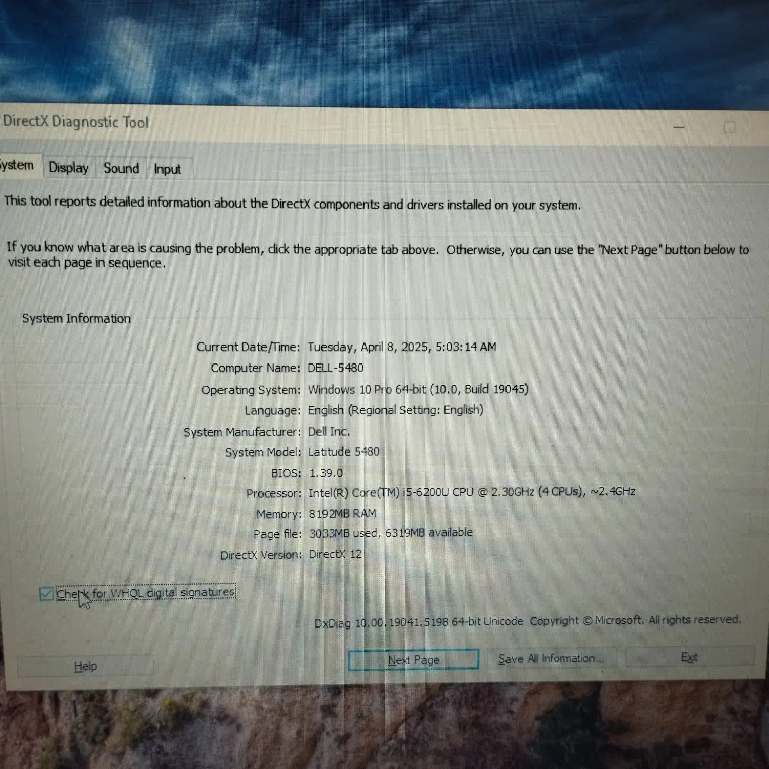 لپ تاپ دل مدل DELL 5480|رایانه همراه|تهران, صادقیه|دیوار