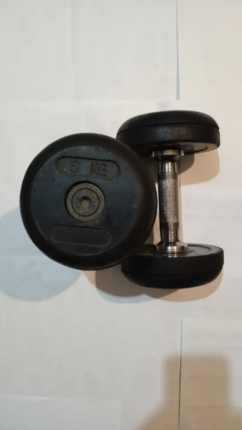 یک جفت دمبل پنج کیلوگرمی|تجهیزات ورزشی|خرمآباد, |دیوار