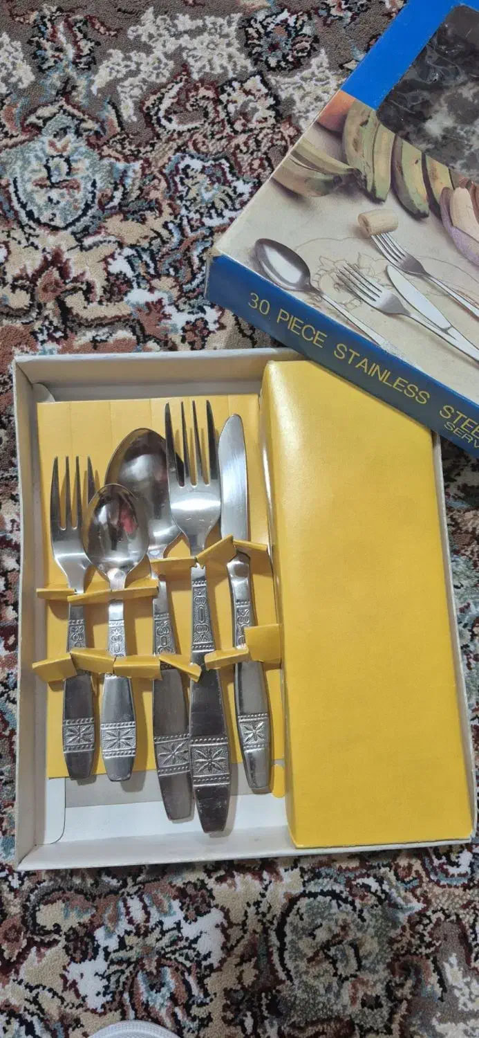 قاشق چنگال قدیمی|ظروف سرو و پذیرایی|تهران, تهرانپارس شرقی|دیوار