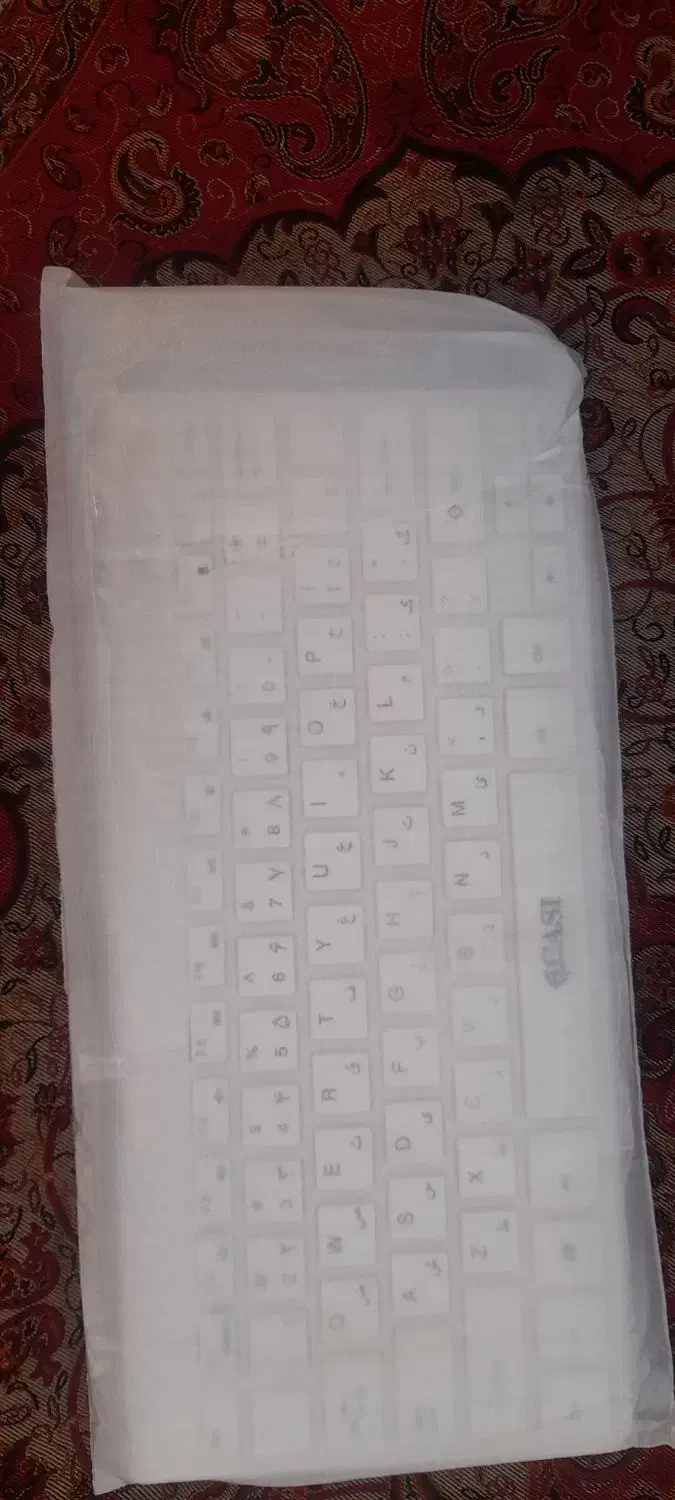 کیبورد وایرلس سفید.نو|قطعات و لوازم جانبی رایانه|شهرکرد, |دیوار