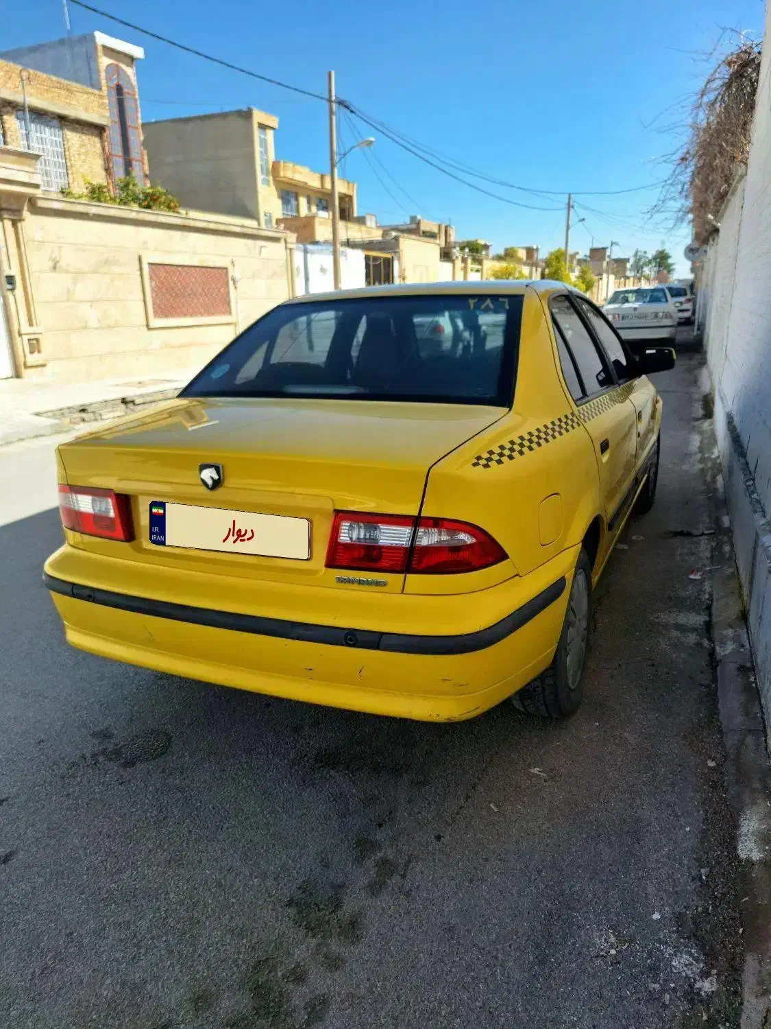 سمند ef7 دوگانه تاکسی|خودرو سواری و وانت|مرودشت, بیست متری بیمارستان|دیوار