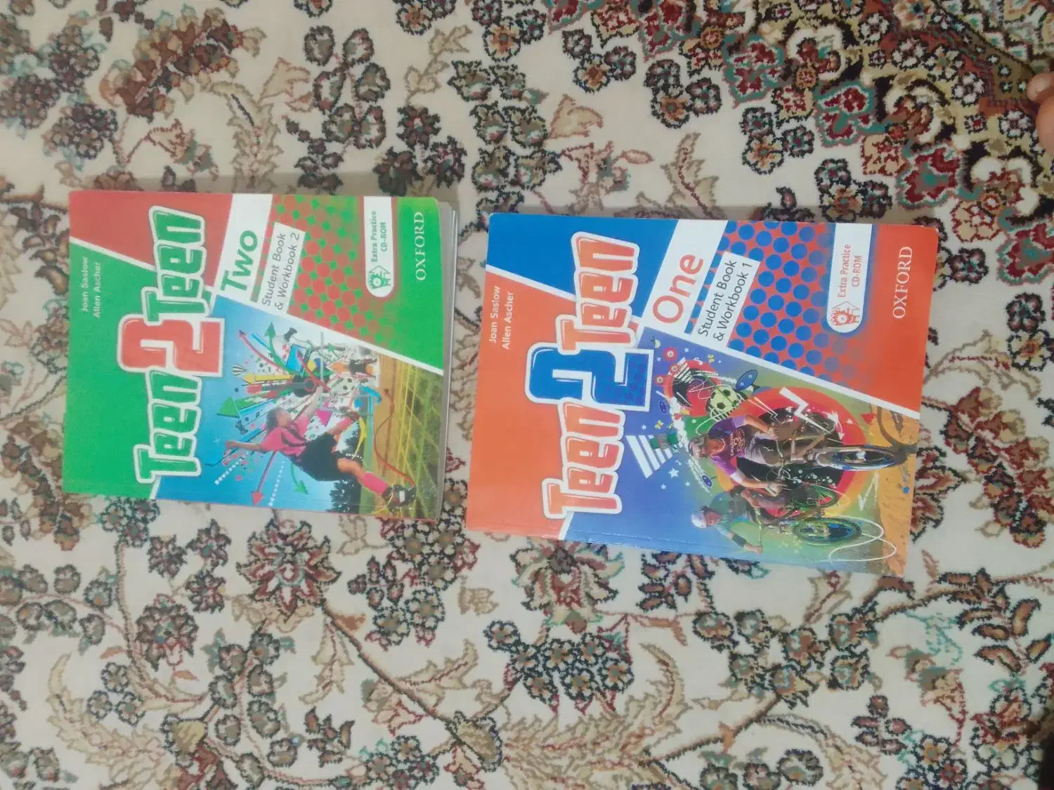 کتاب اموزشی زبان تین 2تین یک و دو|کتاب و مجله آموزشی|وحیدیه, |دیوار