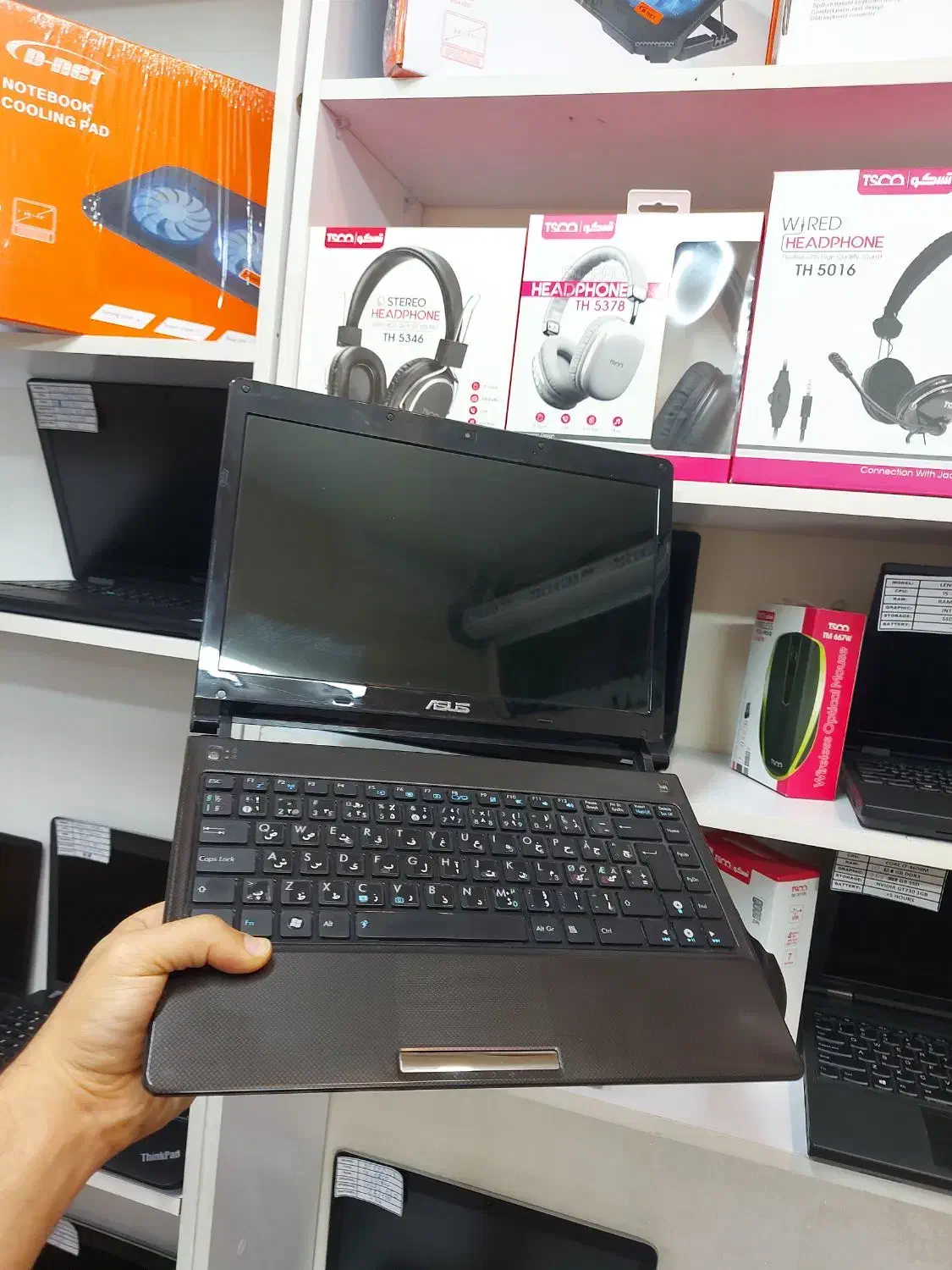 لپتاپASUS i5رم8هارد500 درحدنوباکارتن|رایانه همراه|تهران, پونک|دیوار