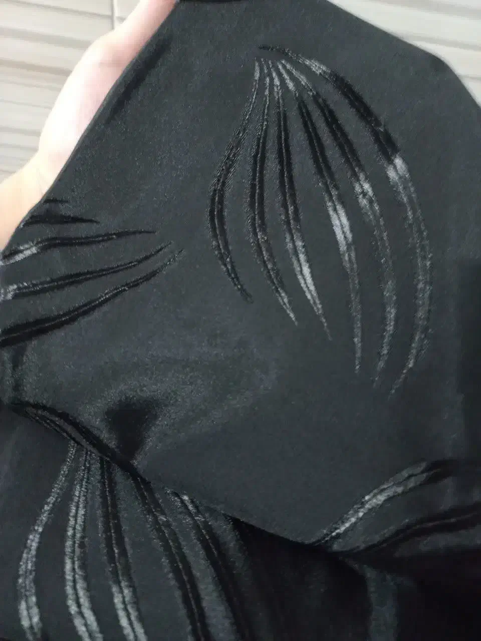 چادر مشکی طرح دار|لباس|قم, علی آباد سعدگان|دیوار