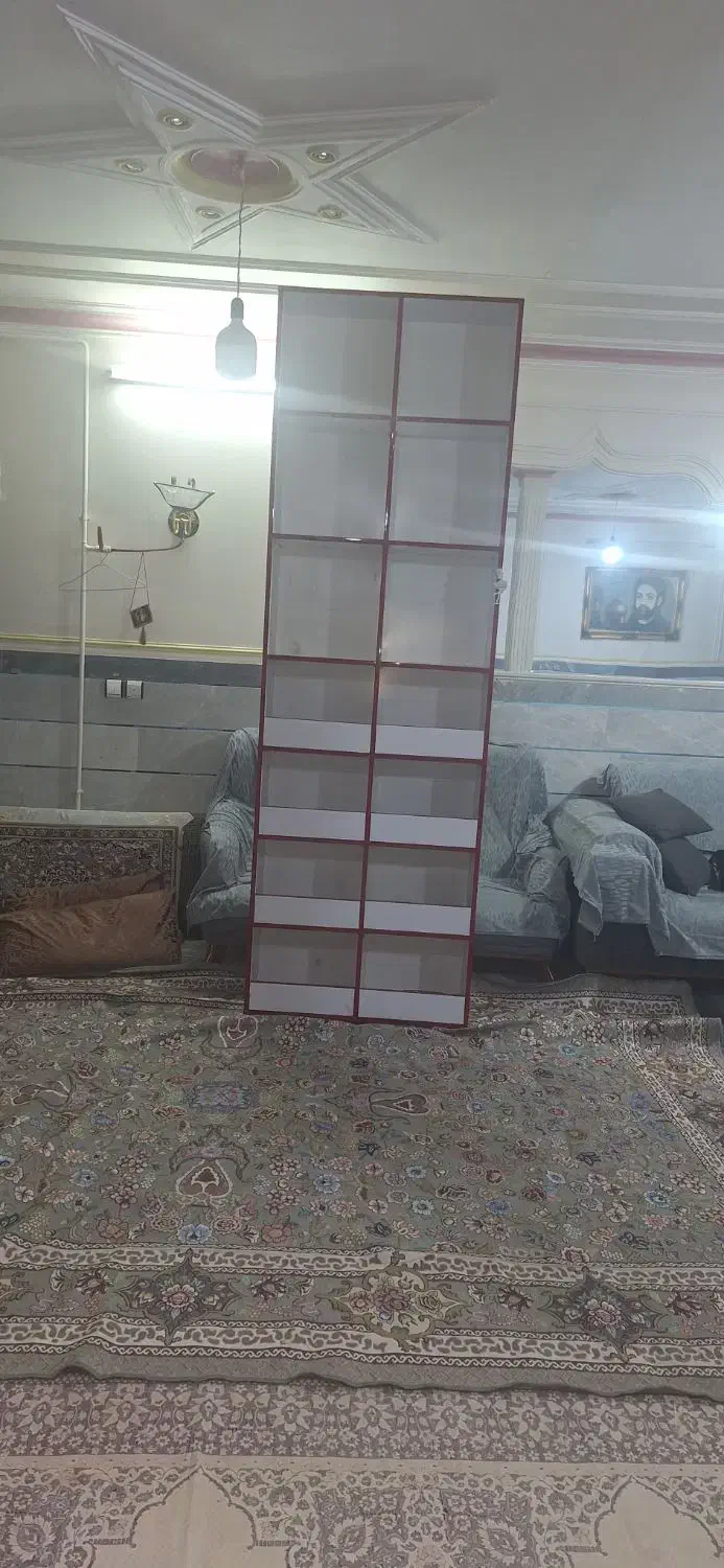 قفسه ام دی اف mdf|کتابخانه، شلف، قفسههای دیواری|همدان, |دیوار