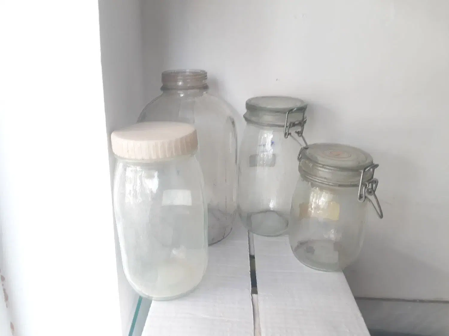 بانکه های شیشه ای خارجی و ایرانی|ظروف نگهدارنده، پلاستیکی، یکبارمصرف|مشهد, گلبرگ شمالی|دیوار