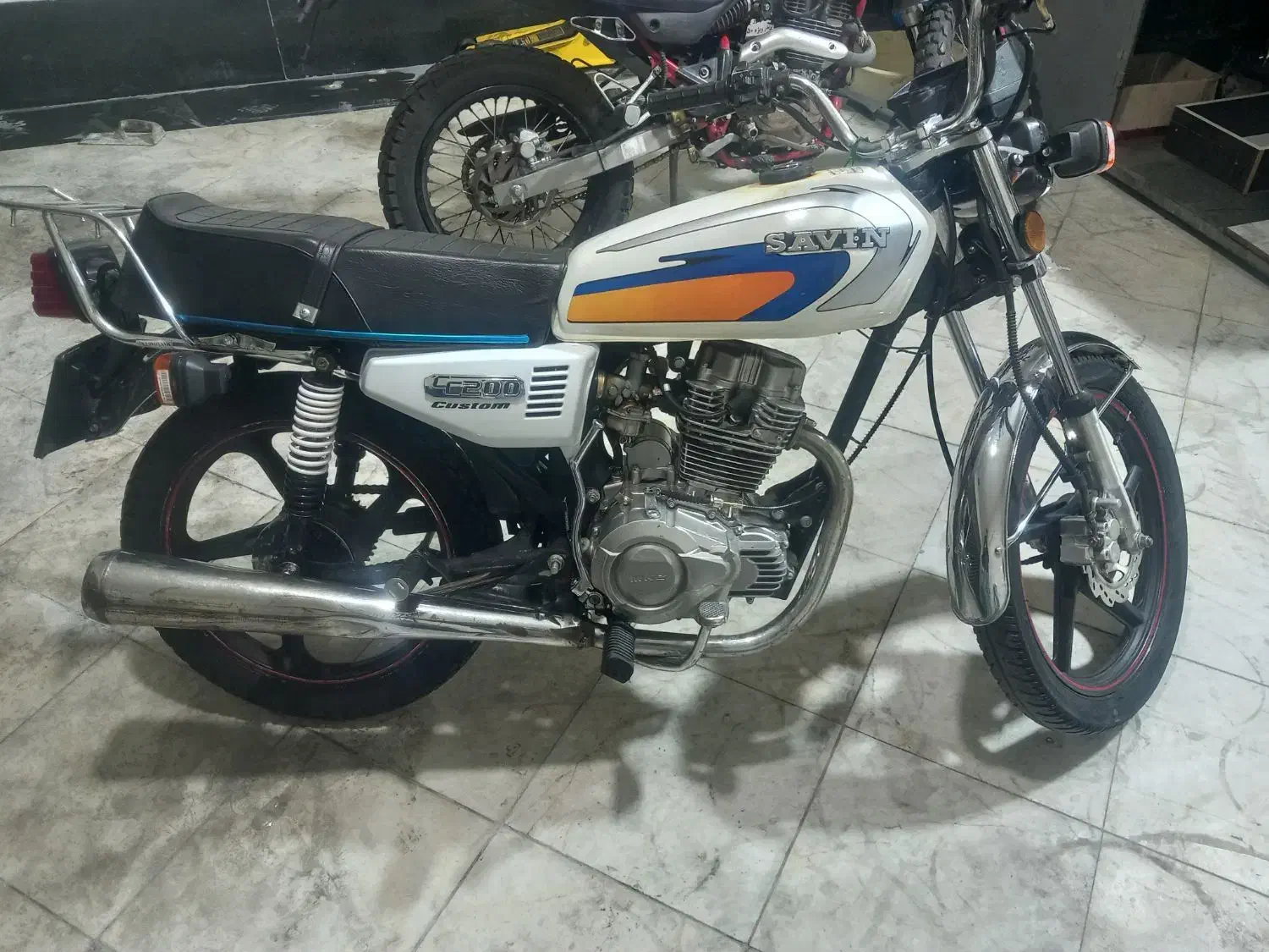 متین 200مدل ۹۵|موتورسیکلت|تهران, اسکندری|دیوار