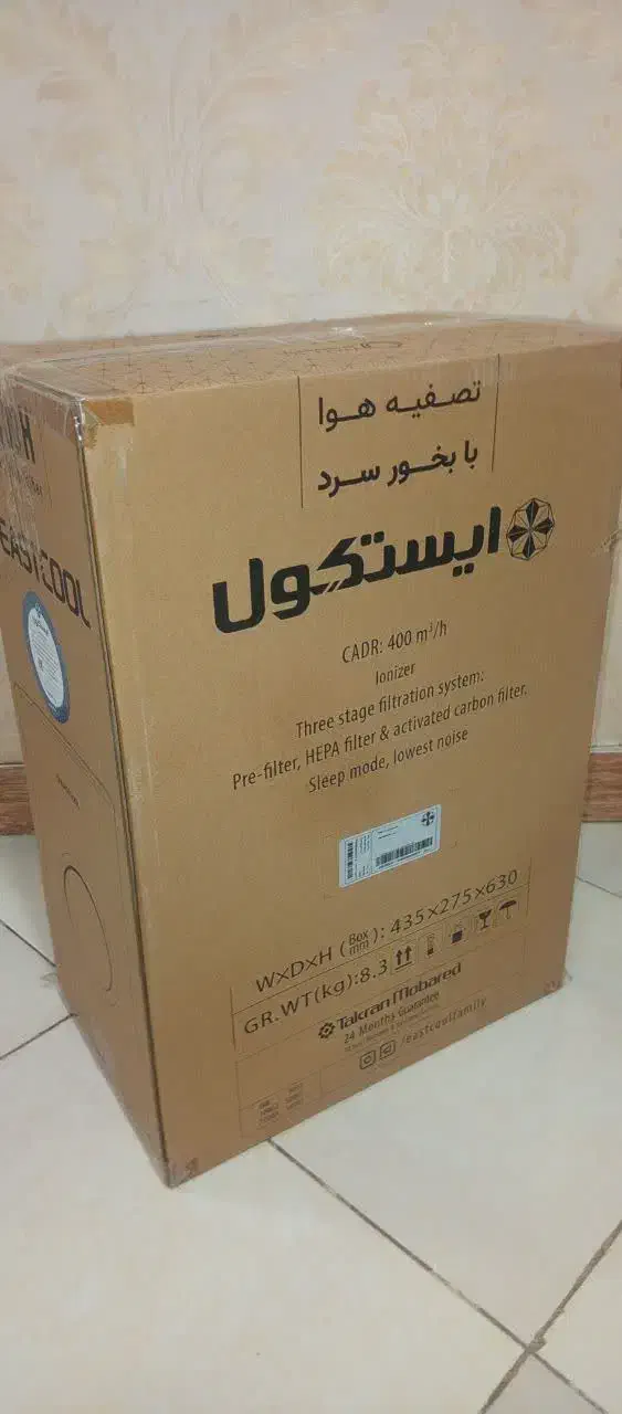 تصفیه هوا با بخور سرد ایستکول|پنکه و تصفیهکنندهٔ هوا|باقرشهر, |دیوار