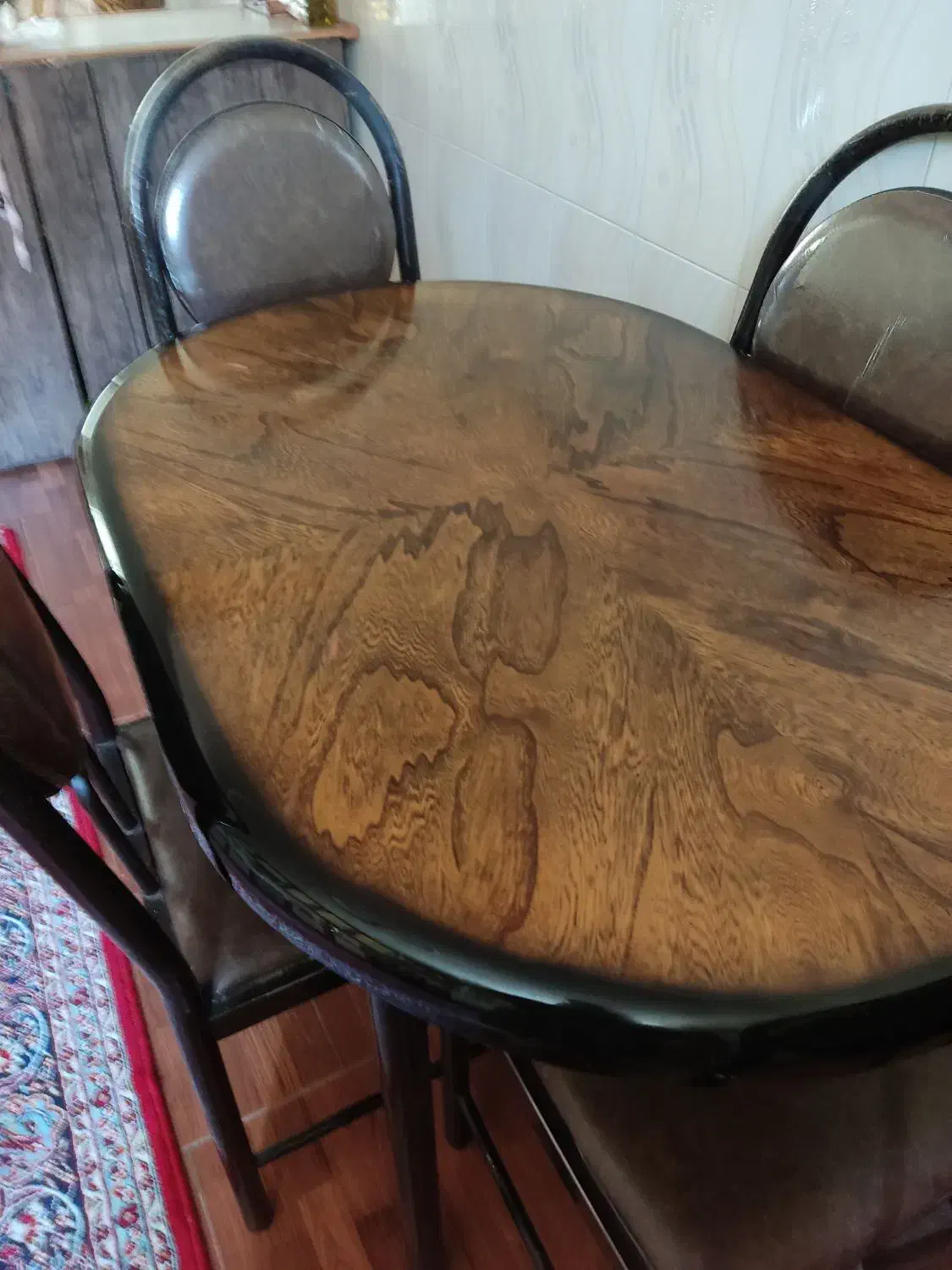 میز غذا خوری ۴ نفره|میز و صندلی غذاخوری|دورود, |دیوار