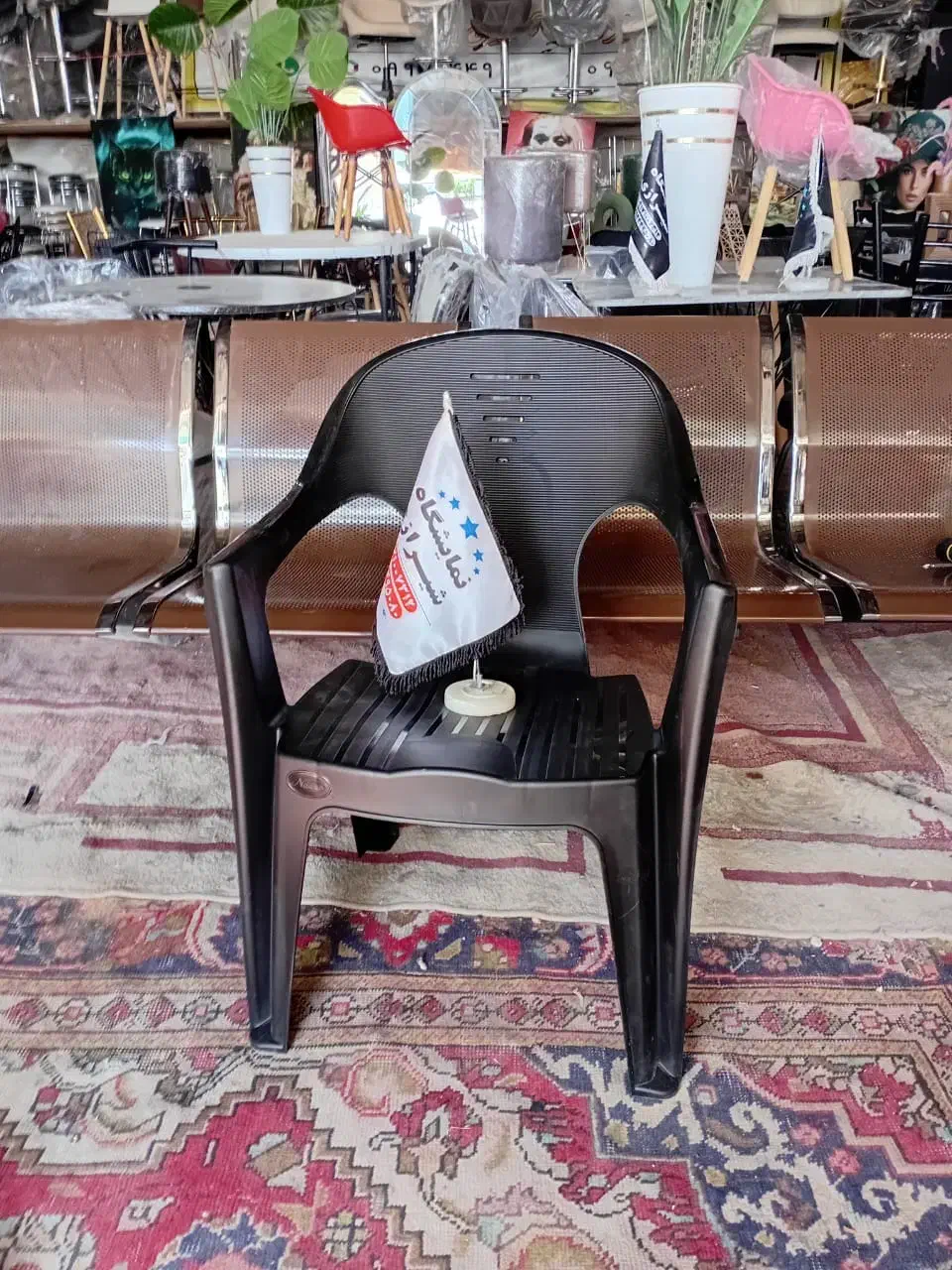 پخش  تک و عمده صندلی جدید مشکی مارک ناصر|صندلی و نیمکت|شیراز, وزیرآباد|دیوار