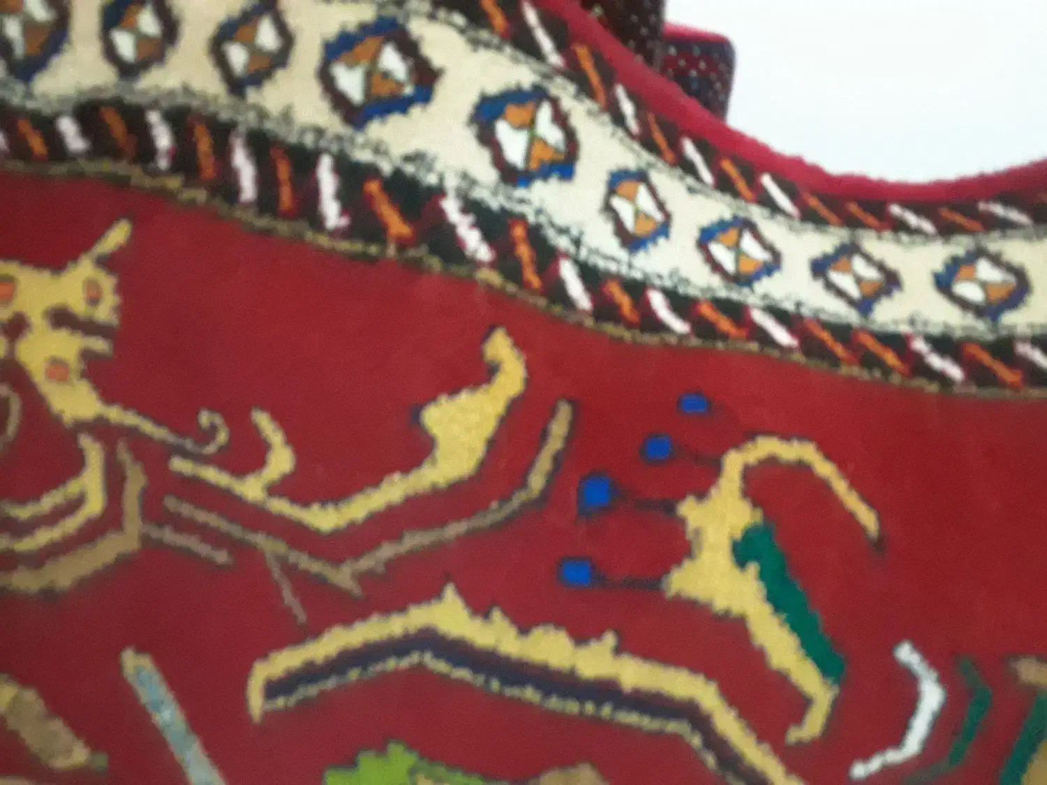 فرش‌دستباف|فرش|سرایان, |دیوار