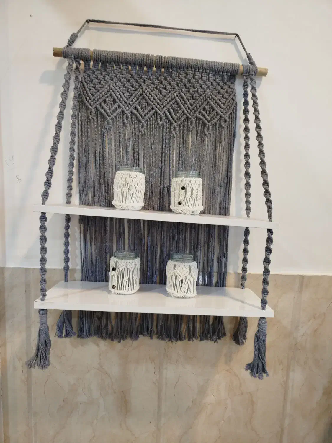 مکرومه بافی|صنایع دستی و سایر لوازم تزئینی|شاندیز, |دیوار