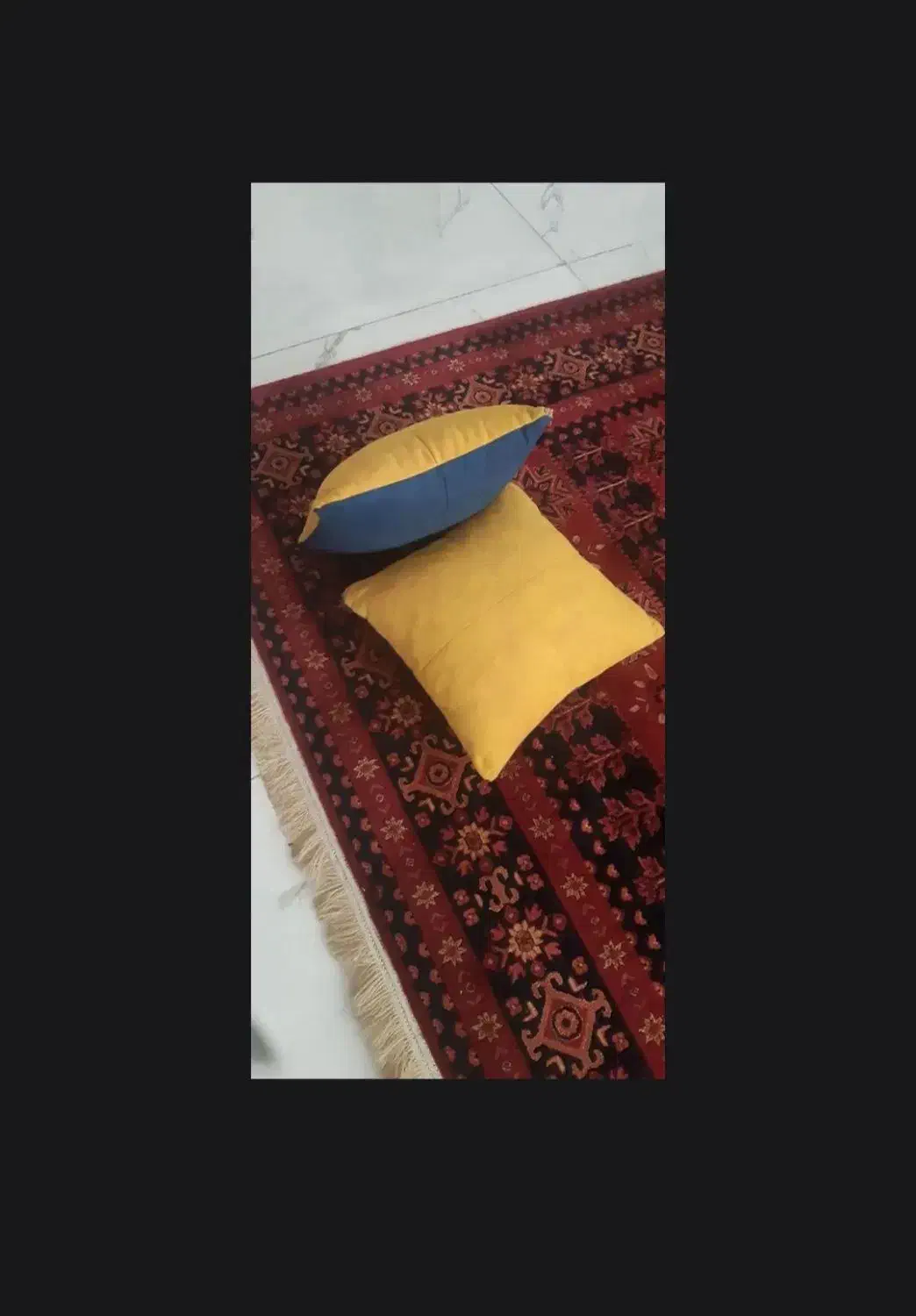 دو عدد کوسن نو|رختخواب، بالش، پتو|شاهین‌شهر, شهرک ردانی پور|دیوار