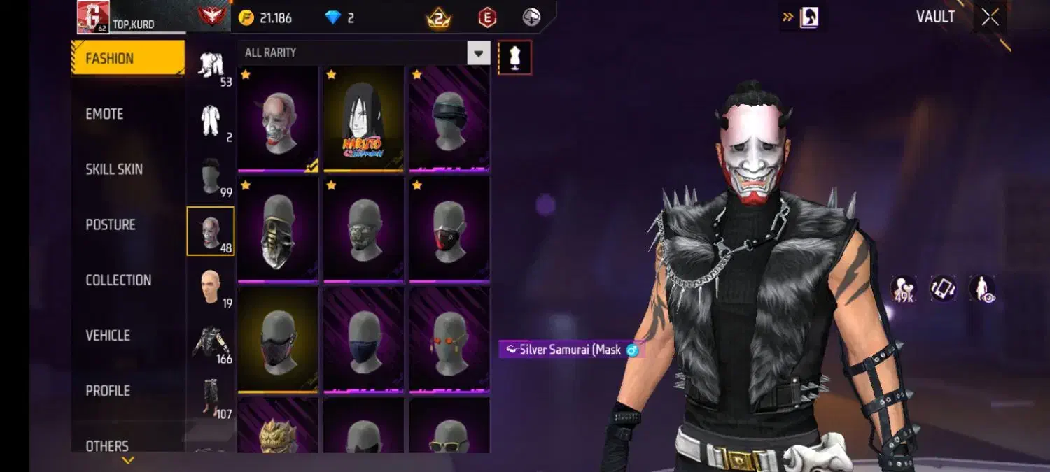 اکانت فری فایر|کنسول، بازی ویدئویی و آنلاین|اسلام‌‌آباد غرب, |دیوار