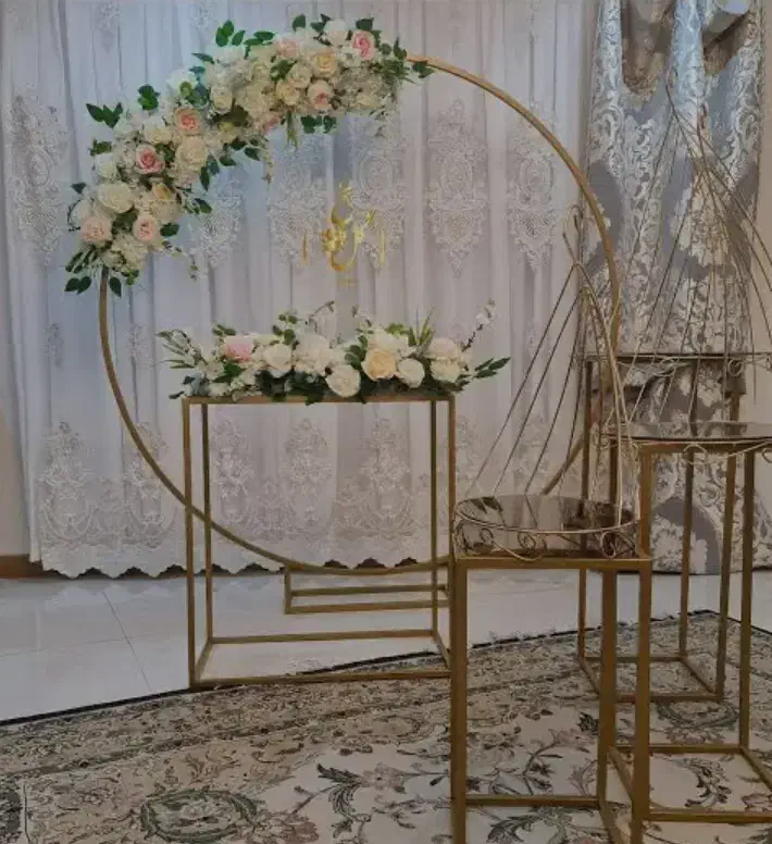 اجاره جایگاه عروس داماد استند با گل مصنوعی فقط۲۲۰۰|خدمات پذیرایی، مراسم|اصفهان, دشتستان|دیوار