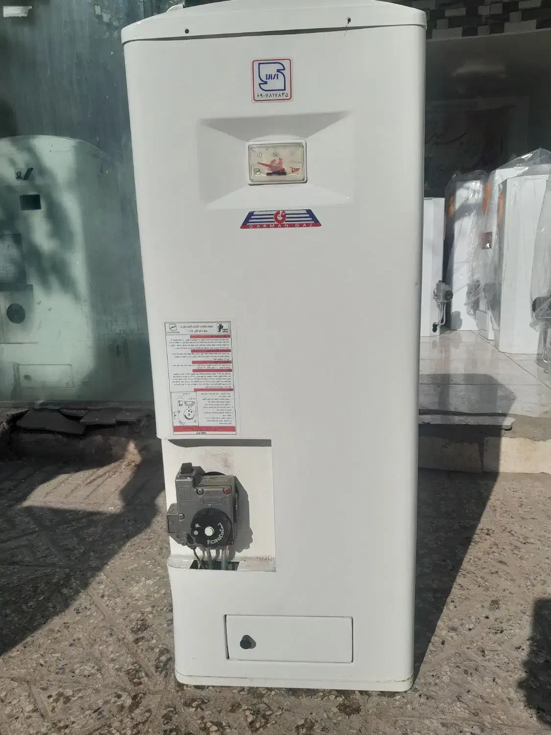 آبگرمکن ۵۰لیتری کارخانه  ورق ۴میل|آبگرمکن، پکیج، شوفاژ|مشهد, عبادی|دیوار