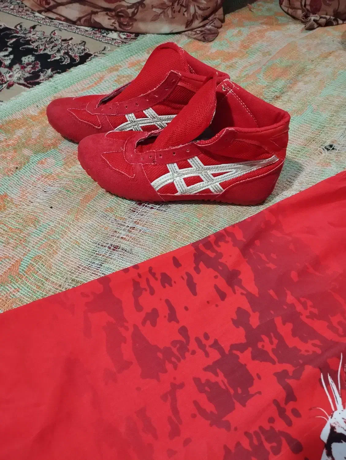 لوازم کُشتی|لباس|هشتگرد, گلسار|دیوار