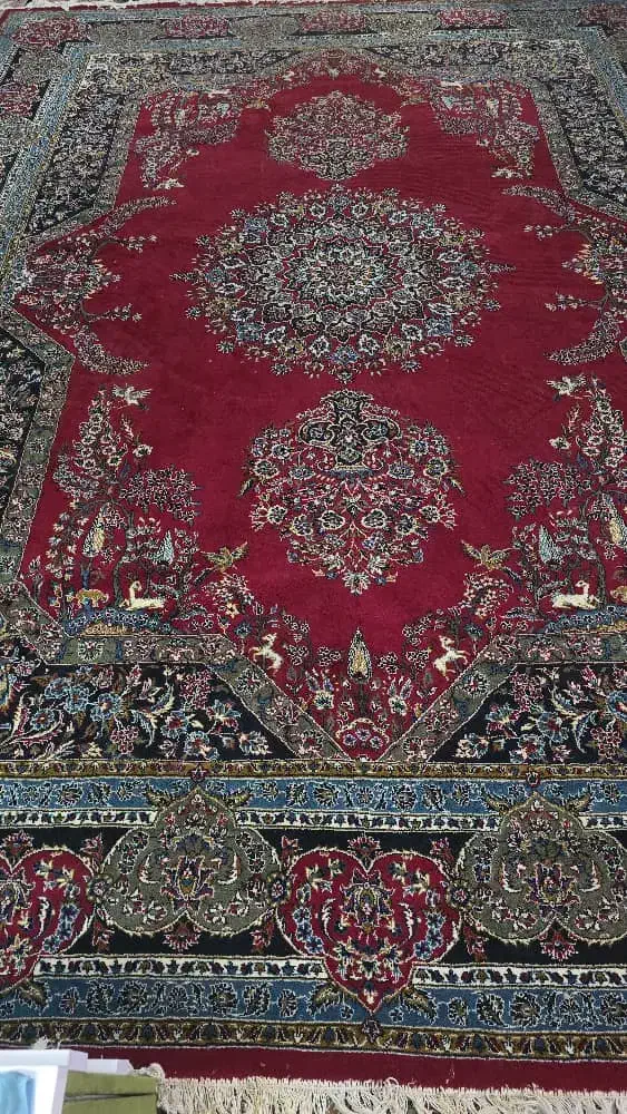 قالی ۱۲ متری ۷۰۰ شانه اصل|فرش|اهواز, کوی رمضان|دیوار