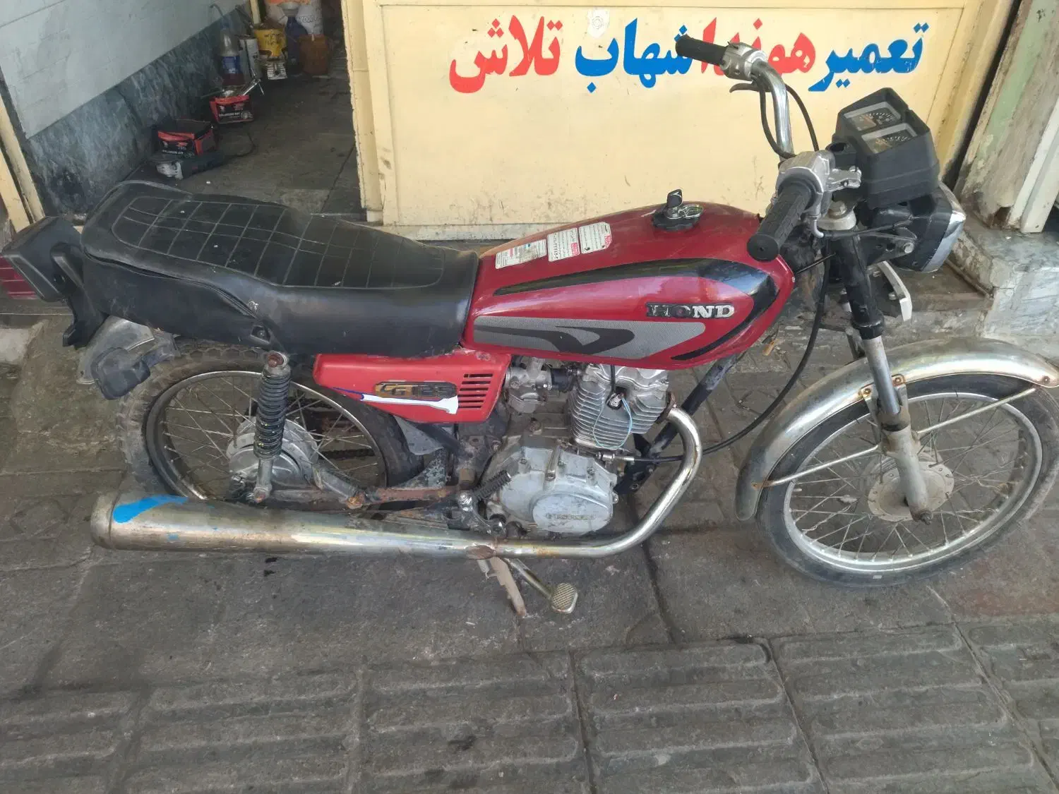 موتور مزایده|موتورسیکلت|الشتر, |دیوار