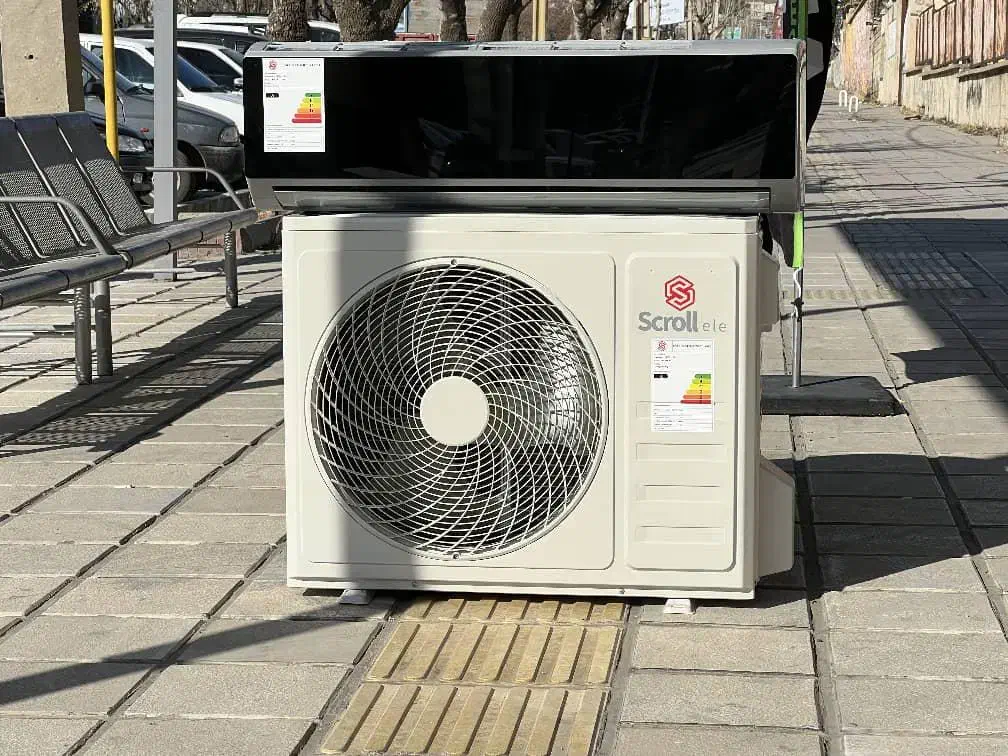 کولر گازی داکت اسپیلت Scroll لوله کشی مسی و کانال|کولر گازی و فنکوئل|بندر انزلی, پاسداران|دیوار