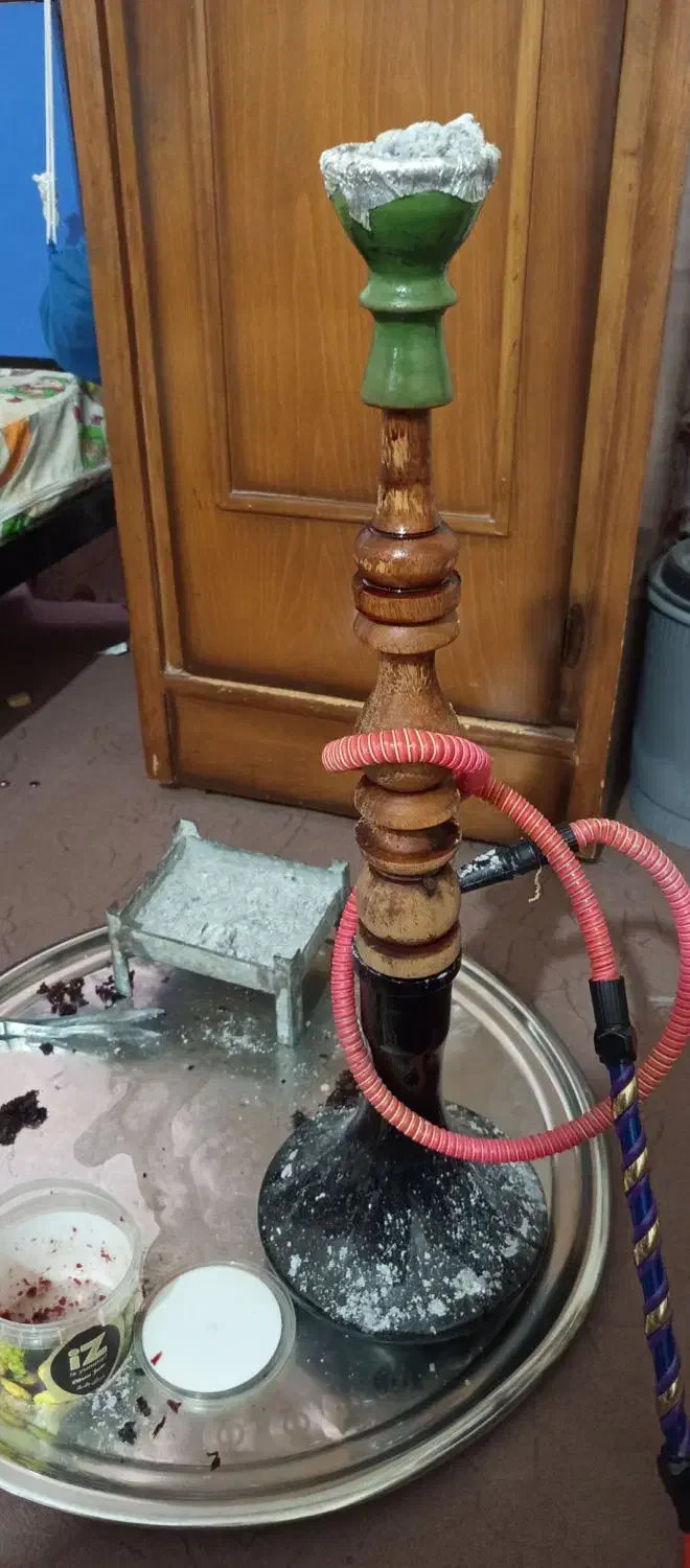 قلیان تنه گردو|زیورآلات و اکسسوری|ایذه, |دیوار