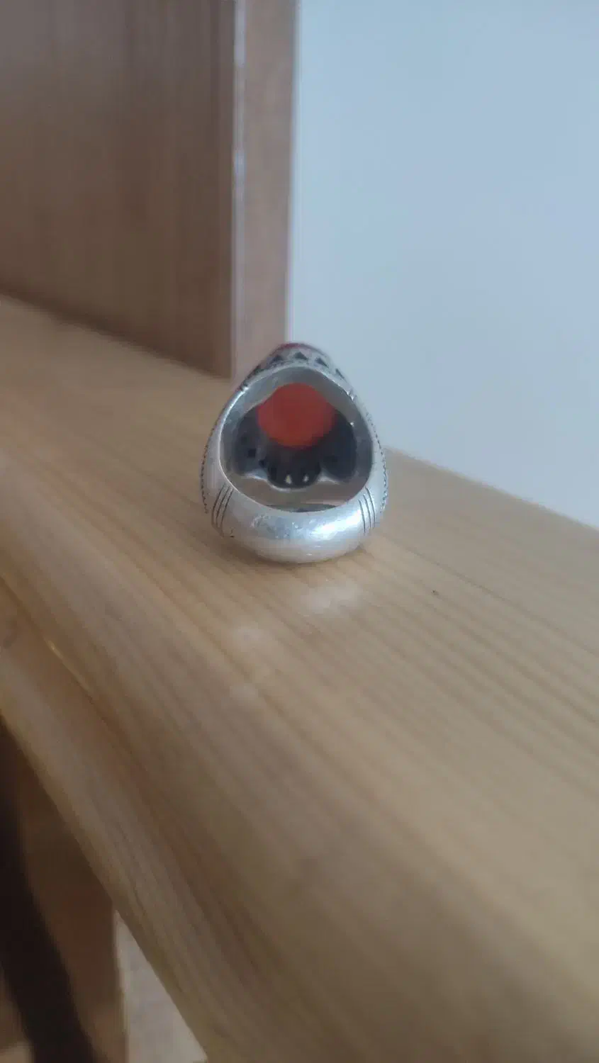 انگشتر عقیق سرخ خراسانی قدیمی عیار بالا|جواهرات|مه ولات, |دیوار