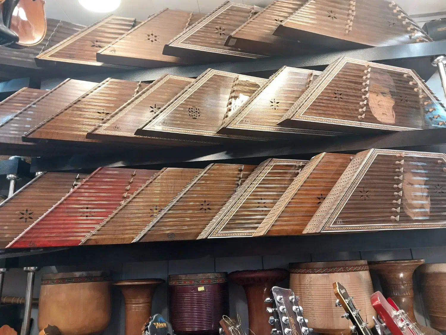 کالیمبا تیغه استیل دف سنتور هدیه روز زن مادر|پیانو، کیبورد، آکاردئون|مشهد, ایثار|دیوار