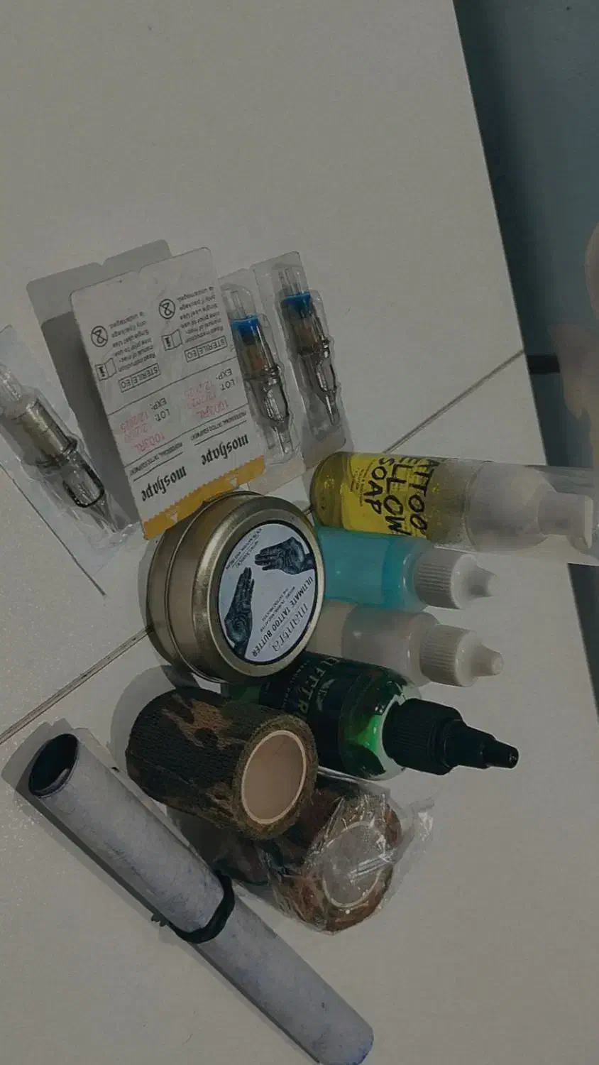 پک دستگاه تتو بدن|آرایشی، بهداشتی، درمانی|گنبد کاووس, |دیوار