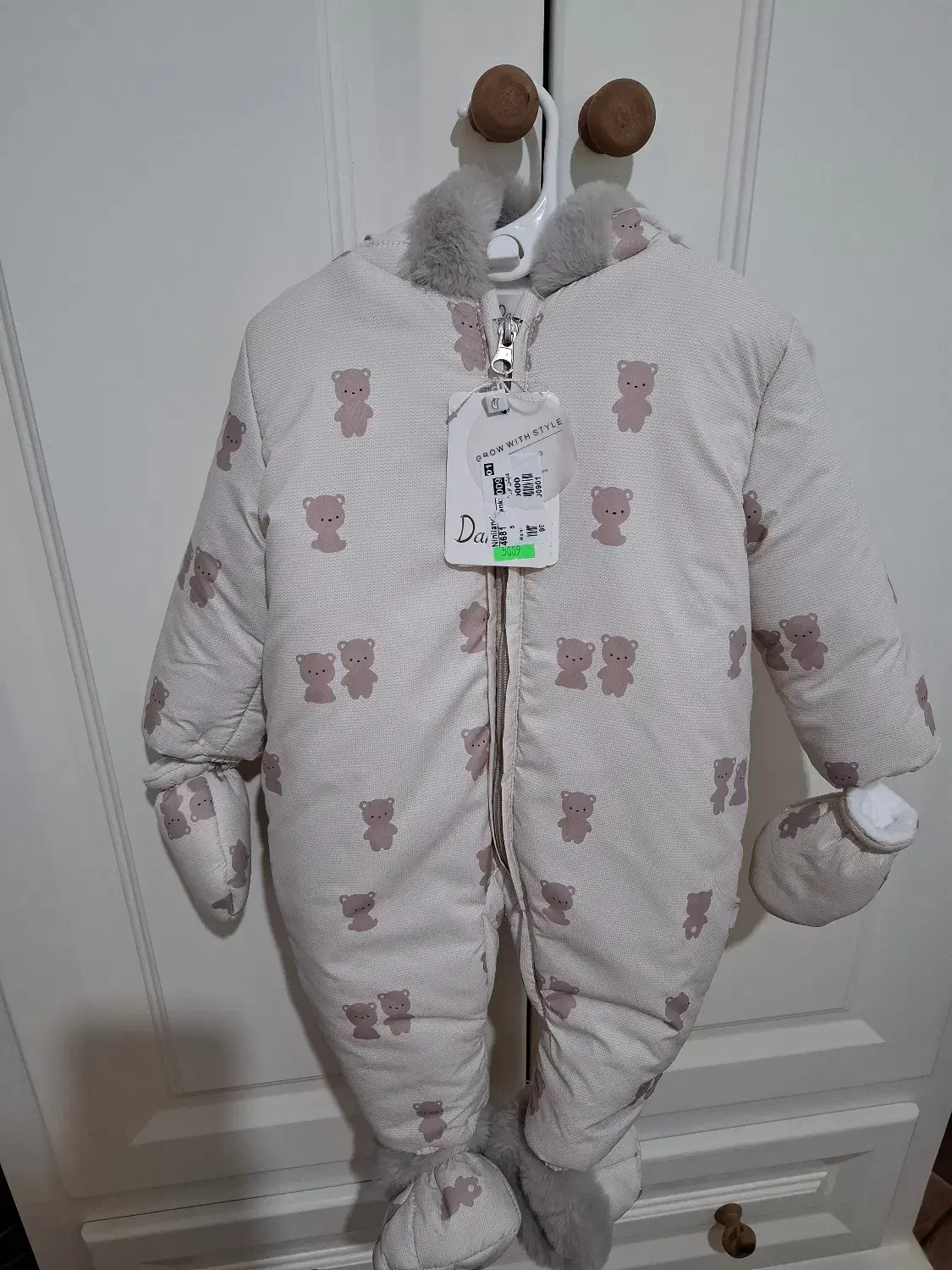 کاپشن داخل خزدار اصل ترک|کفش و لباس بچه|میانه, |دیوار