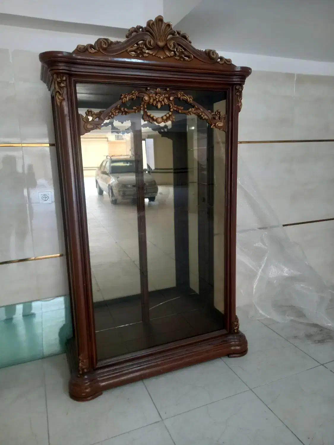 بوفه چوبی|بوفه، ویترین، کنسول|سهند, |دیوار