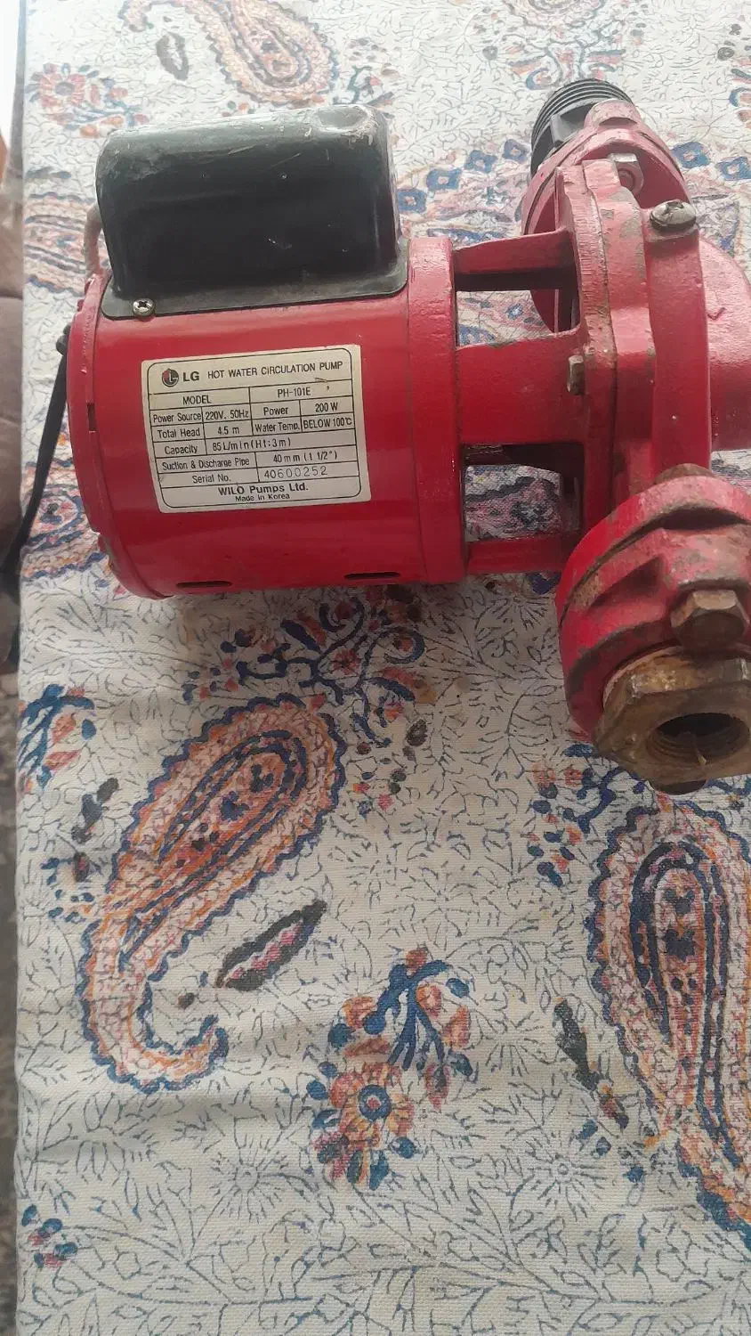 پمپ آب گردون شوفاژ ال جی اصل اصل|آبگرمکن، پکیج، شوفاژ|تهران, افسریه جنوبی|دیوار