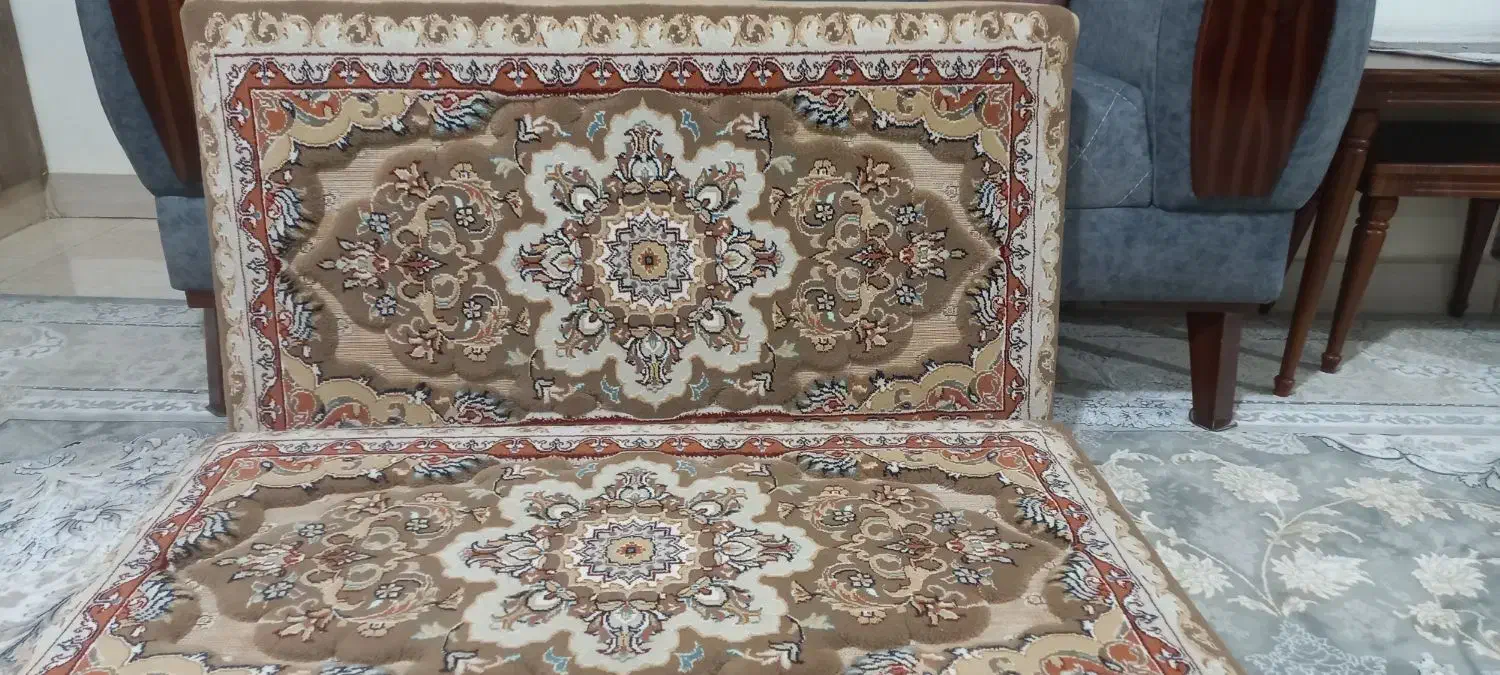 دوجفت پشتی کرم رنگ (برجسته)|پشتی|الوند, |دیوار