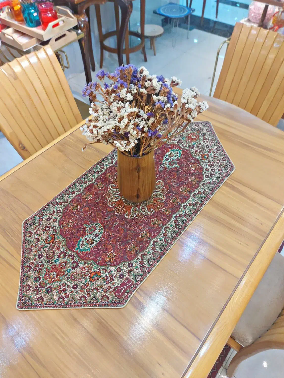 میز ناهار خوری چوبی|میز و صندلی غذاخوری|قزوین, |دیوار