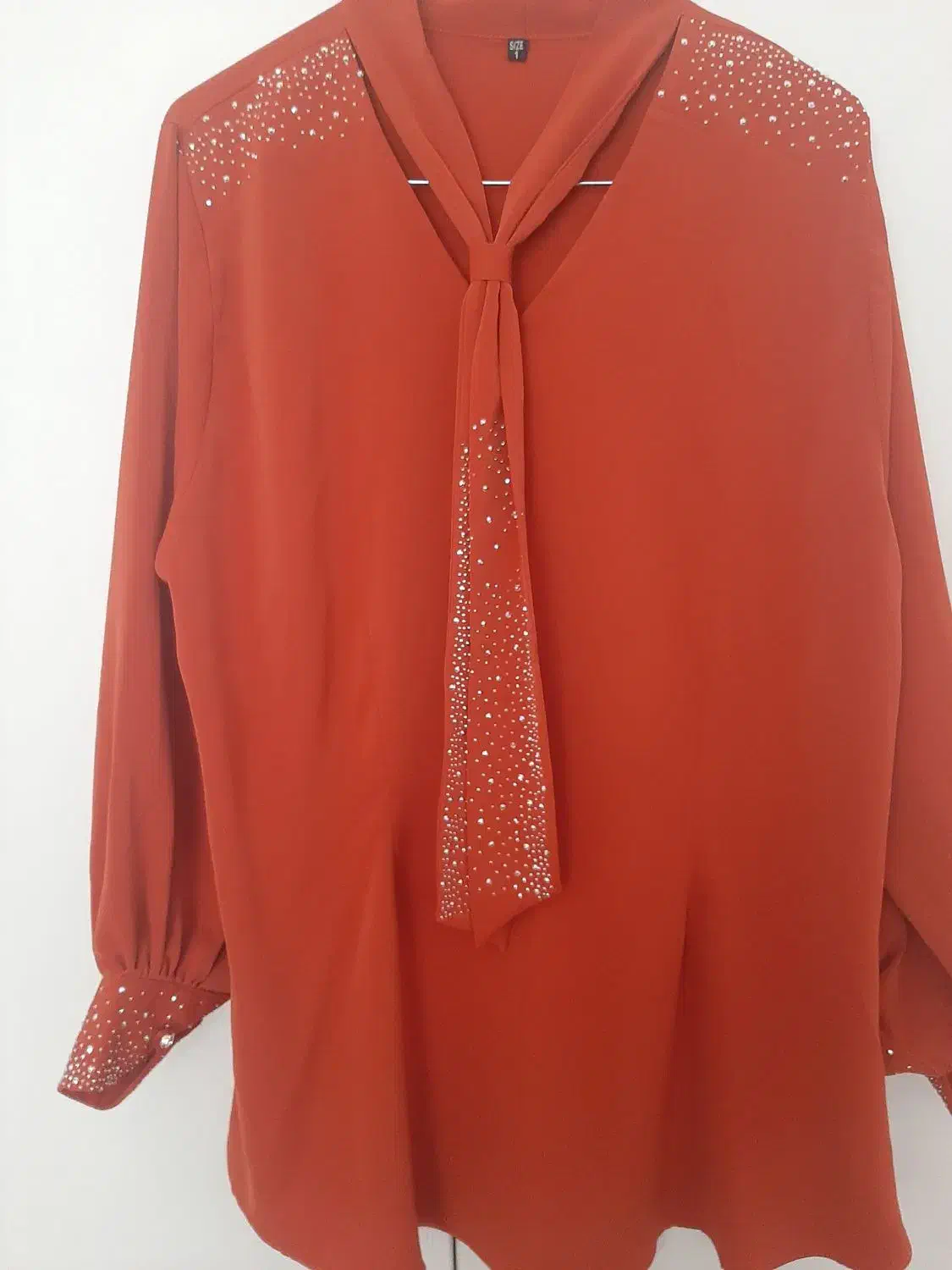 شومیز زنانه آجری رنگ نو|لباس|همدان, |دیوار