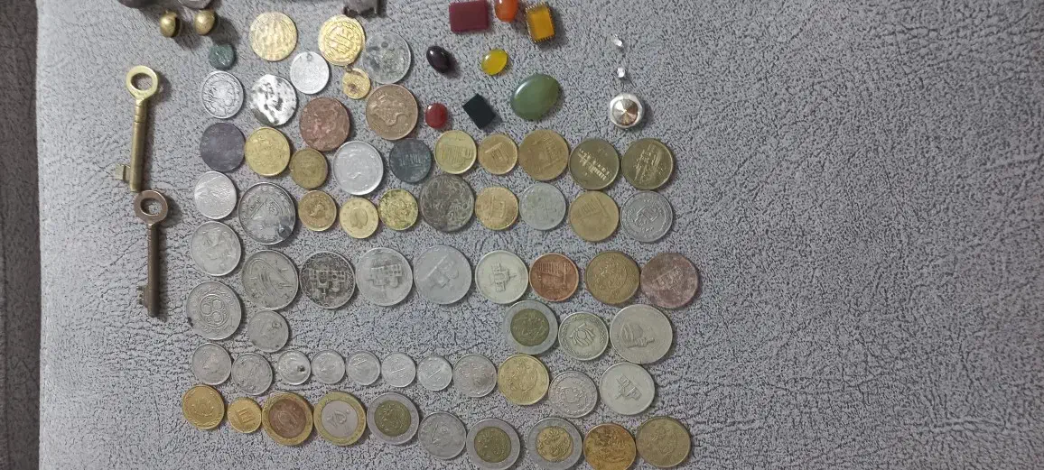 سکه هایی قدیمی پهلوی،اسلامی|کلکسیون سکه، تمبر، اسکناس|بروجن, |دیوار