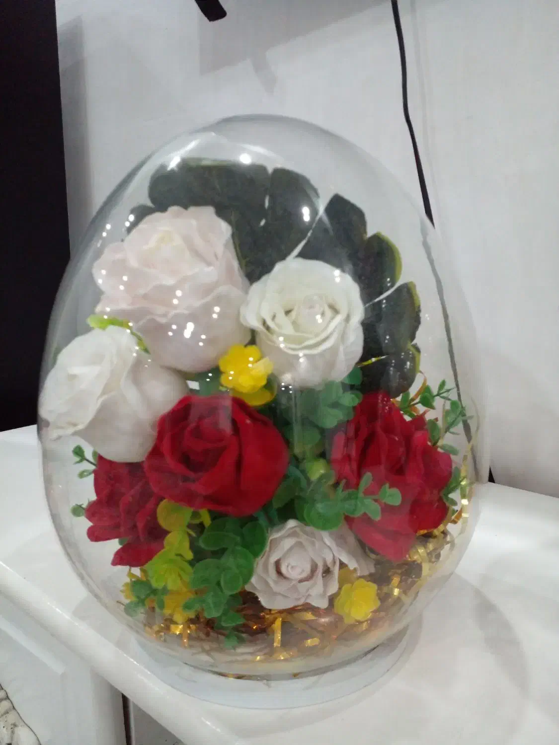 گل مصنوعی تخم مرغی|گل مصنوعی|قدس, شهرقدس|دیوار