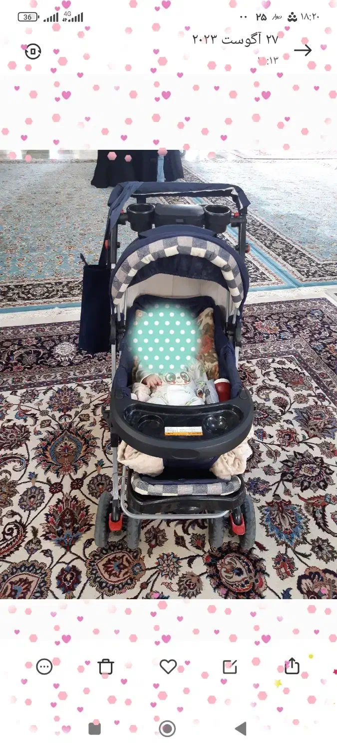 کریر وکالسکه وروروک وصندلی غذاخوری و سرویس خواب|کالسکه و لوازم جانبی|کرمانشاه, |دیوار