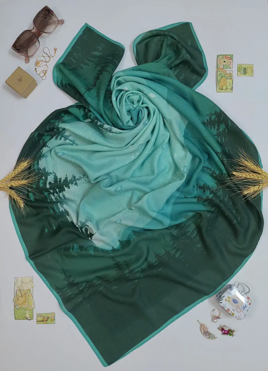 روسری نخی|لباس|قم, یزدانشهر|دیوار