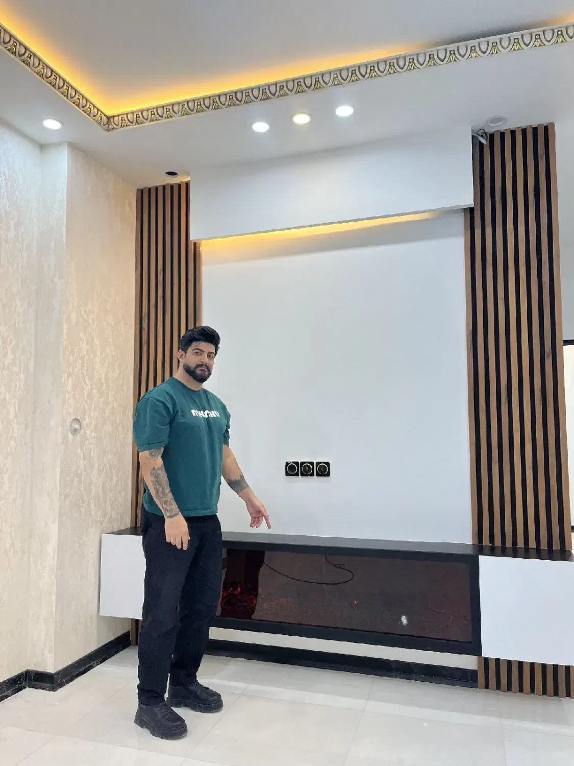 کابینت میز تی وی...|مصالح و تجهیزات ساختمان|گلبهار, شهر جدید گلبهار|دیوار