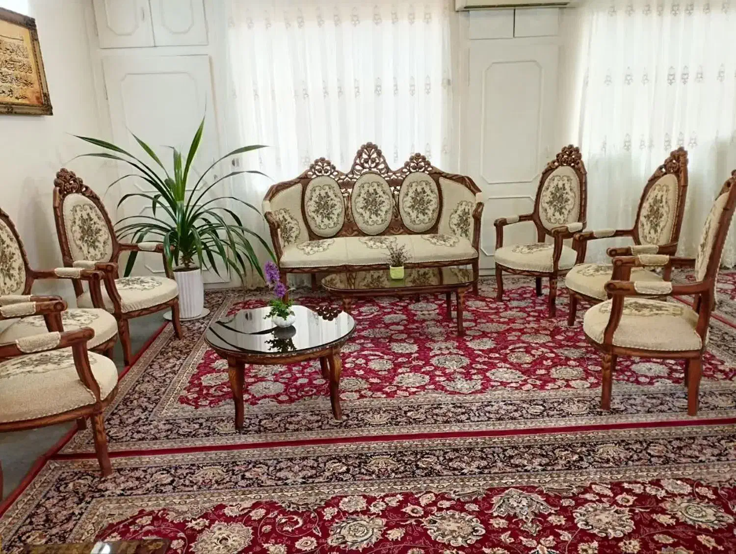 مبل سلطنتی|مبلمان خانگی و میز عسلی|مشهد, جانباز|دیوار