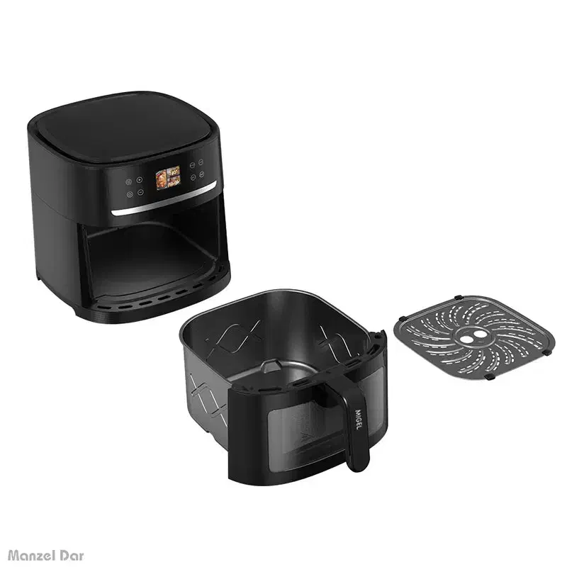 سرخ کن بدون روغن( هواپز) ۸ لیتری میگل|اجاق گاز و لوازم برقی پخت‌وپز|کیش, |دیوار