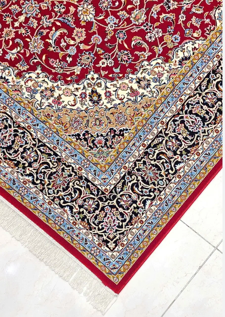 یک جفت فرش ستاره کویر یزدزمینه لاکی|فرش|یزد, |دیوار