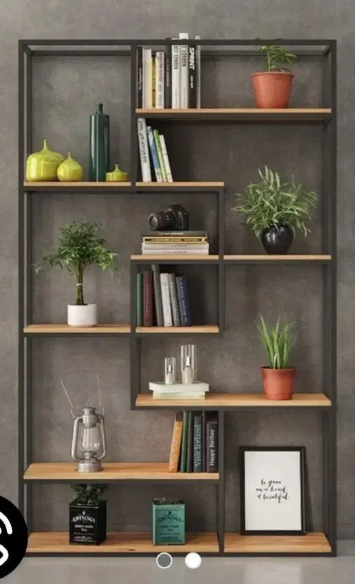 قفسه دکور یا کتاب|کتابخانه، شلف، قفسههای دیواری|رشت, حومه رشت|دیوار