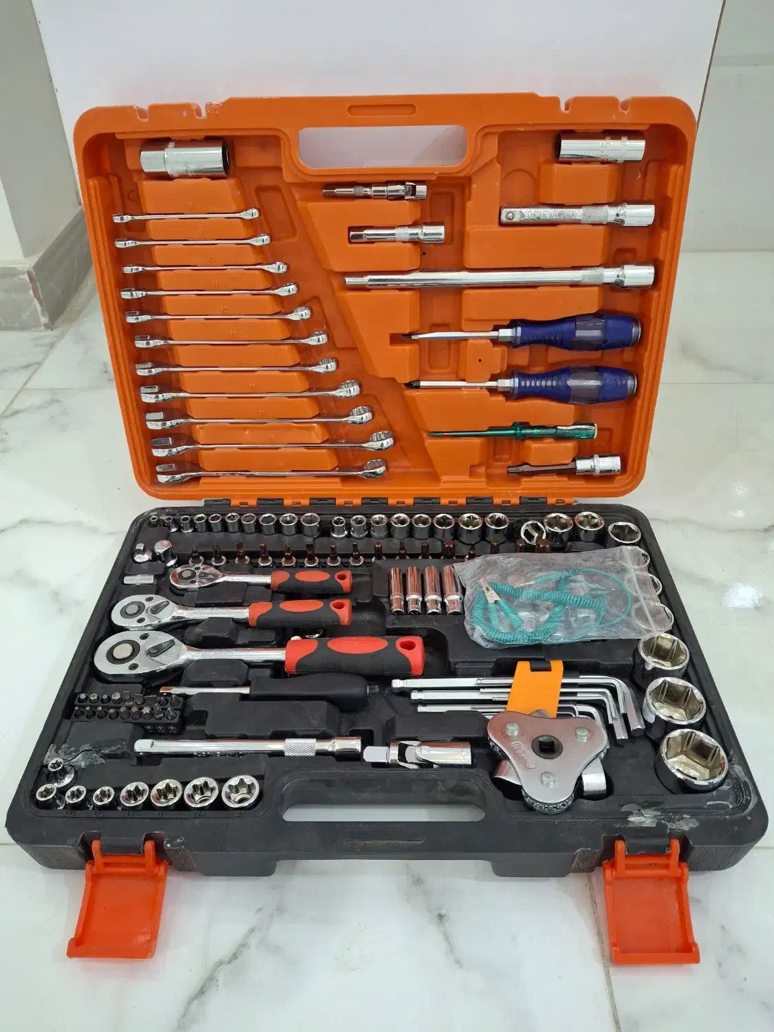 آچار بکس ۱۲۱ تیکه|ابزارآلات|رشت, دروازه لاکان|دیوار